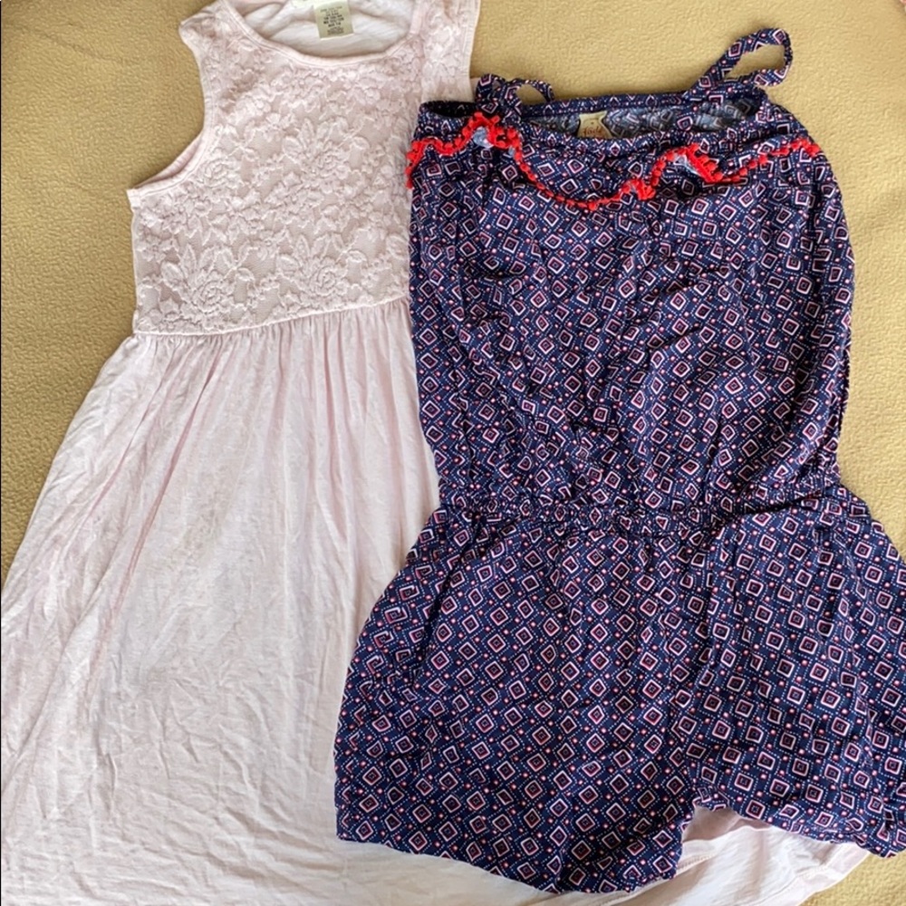 2 Girl’s One-pieces Size 7